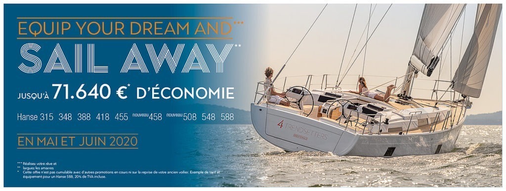 Hanse Dehler Moody Voilier Neuf Occasion Offre Sail Away Cap d'Agde Sète